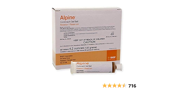 BASF 791899 Alpine Rotation 1 Cockroach Gel ... - Amazon.com