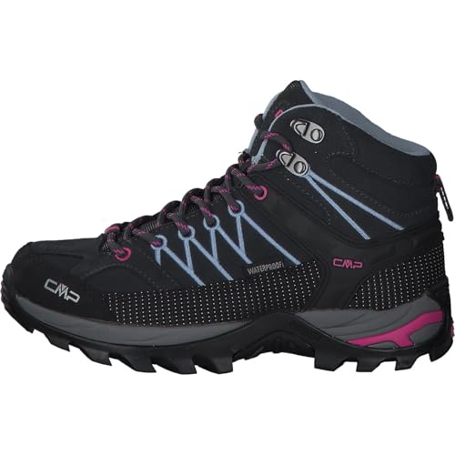 CMP Damen Rigel Mid Wmn Wp Trekking Shoes, Grau Titanio Skyway,37 EU