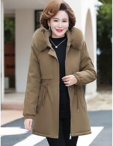 Taopagii] モッズコート レディース 中綿コート ロング カジュアル 中綿ジャケット ミリタリー ミドル丈 フード フェイ  sakishimatokyo ミリタリージャケット モッズコート 「選べる着丈」中綿ダイヤキルティングコート「フード部分取外し可能」 /パディング  レディース ... [Taopagii] モッズコート レディース 中綿コート ロング カジュアル 中綿ジャケット ミリタリー ミドル丈 フード フェイ