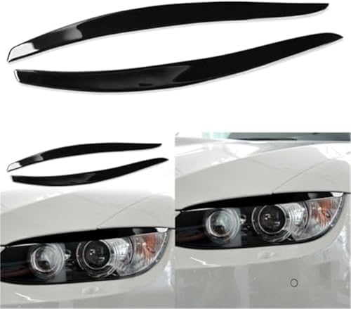 Garniture de front de phare de voiture finition premium pour paupière BMW E92 E93