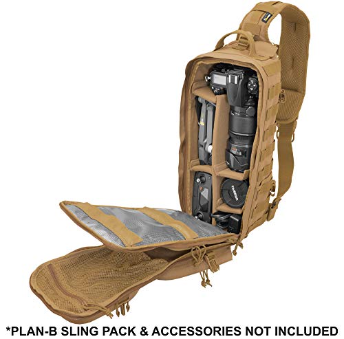 HAZARD 4 Evac Photo Insert: Large Insert Optics Case - Coyote - Thumbnail 7
