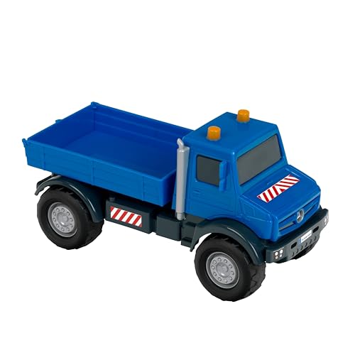 Theo Klein 3802 Mercedes-Benz Unimog Kipper hochwertiges Fahrzeug | Für Innen- und Außenbereich | Maßstab 1:24 | offizielles Lizenz-Produkt | Spielzeug für Kinder ab 3 Jahren