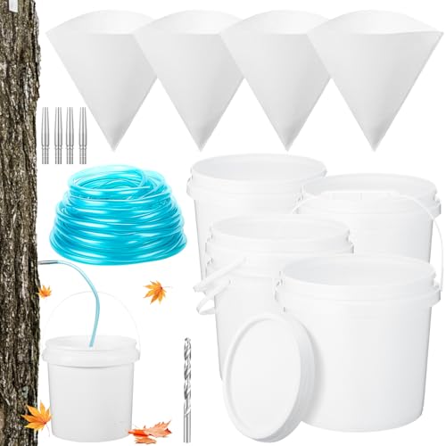 LOYIM 4 Sets Maple Syrup Tapping Kit