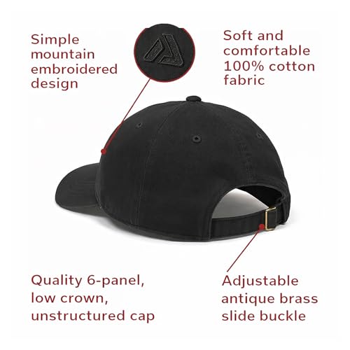 Image of Aprodo Adjustable Cap for Men & Women | Lightweight Breathable Unisex Hat for Sun Protection | for Workout, Travel, Outdoor Activities & Sports