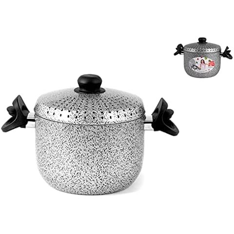 Home Non-stick Coating Pasta Pot, 20 cm Cover