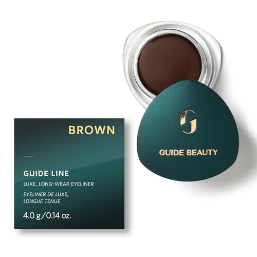 Delineador en crema marrón Guide Beauty Luxe 0.14 oz
