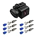 Produktbild Stecker passend zu VW 1J0973733 Reparatursatz 6-pol. Buchse 0,50²-1,00² 1J0 973 733