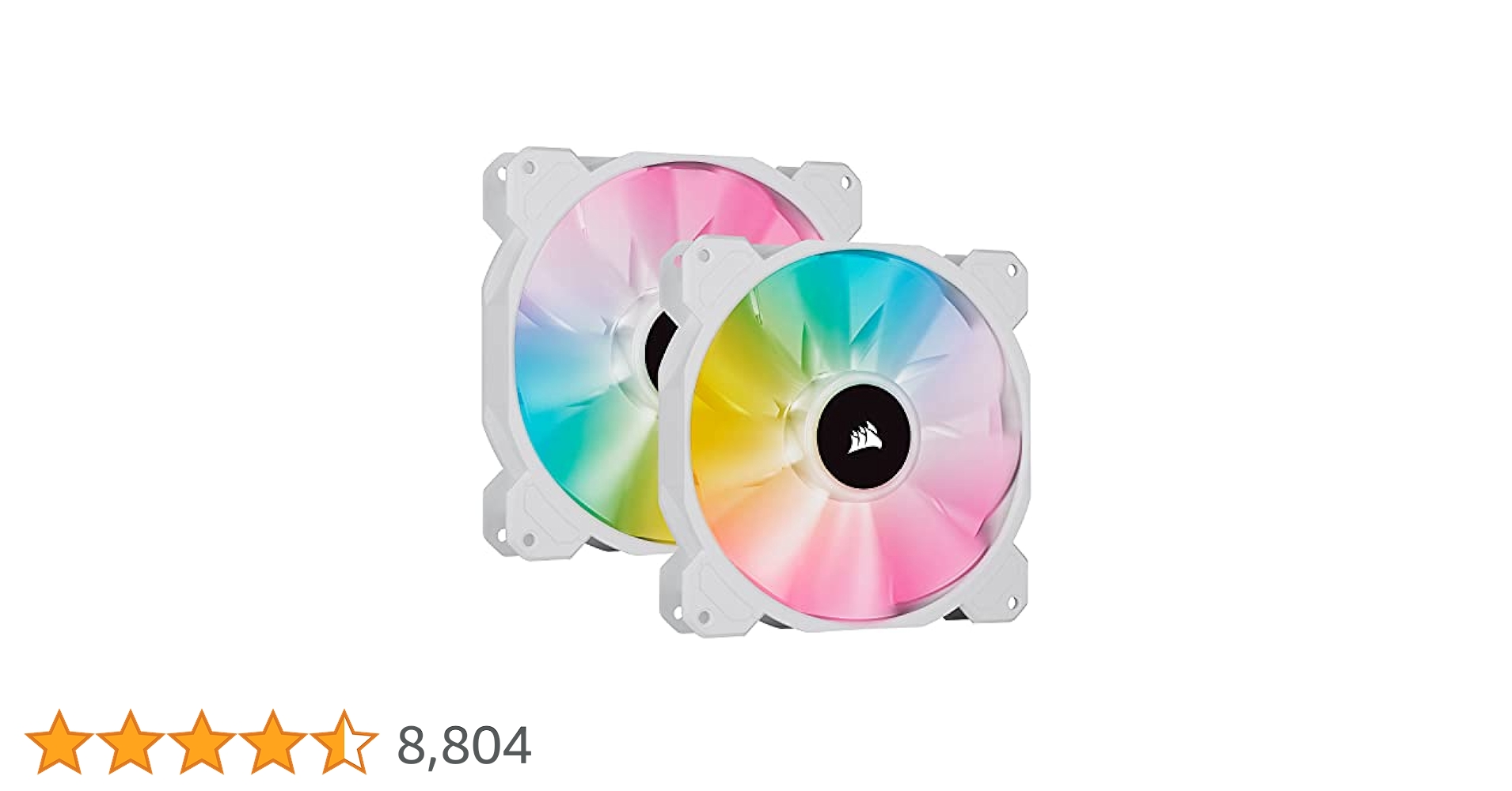 CORSAIR AF140 RGB ELITE 2個入り iCUE AF140 RGB ELITE 140mm PWM Dual Fan Kit