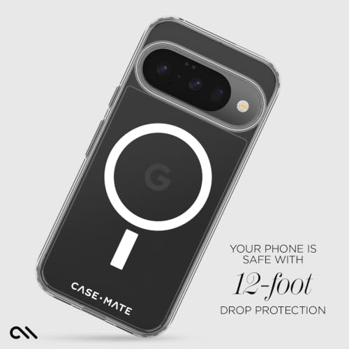 Image of Case-Mate Tough Google Pixel 10 Pro /Pixel 10 Case -Rugged Phone Case -Clear