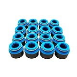 Street Sport Industries Viton Valve seals 5/16" X .500" THIN WALL For SBC BBC SBF - Set of 16