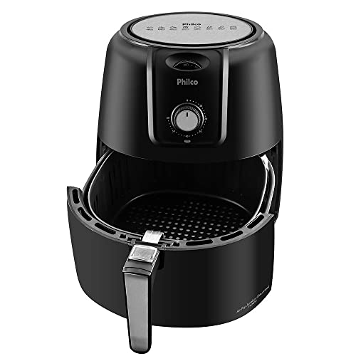 Fritadeira Air Fryer Philco Gourmet 7.2L PRF13P Preta 220V 4 41hg86cP+hL