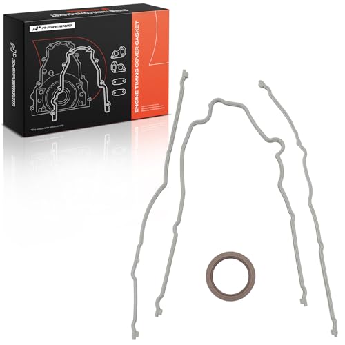 Image of A-Premium Engine Timing Cover Gasket Set | Compatible with Ford F-150, F-250 1999, Mustang, Expedition, E-150, E-250, E-150 Econoline, E-150 Econoline Club Wagon