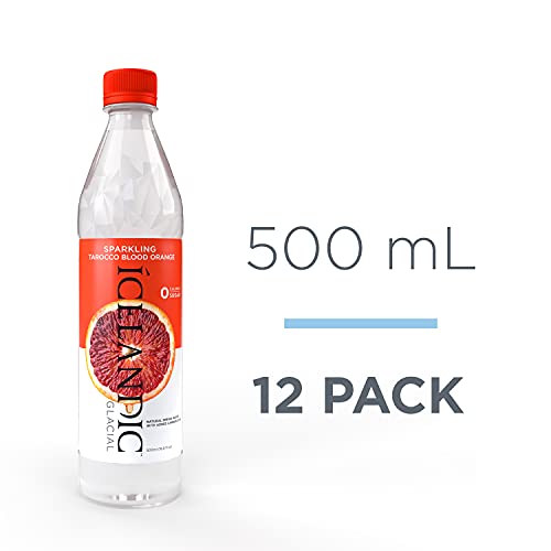 Image of Icelandic Glacial Sparkling Water, Tarocco Blood Orange, 500 ml (Pack of 12)