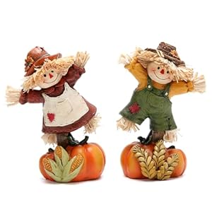 Hodao Collectible Thanksgiving Pumpkin Scarec...