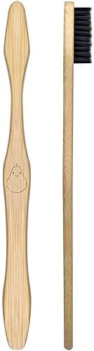 Azeeda 'Cute Pear Face' Bamboo Toothbrush (TF00018431)