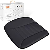 【Tarzan雑誌！紹介】Meikaso 車 クッション シートクッション カーシートクッション 椅子座布団 低反発 通気性 四季汎用 滑り止め 弾性 体圧分散 お尻が痛くならない カー用品 車用 運転 自宅用 誕生日プレゼント用 父の日 敬老の日 (ダークグレー)