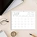 Calendar 2025-2026 - Wall Calendar from July 2025 to December 2026, 2025-2026 Calendar with Holiday Marked, Premium Paper for Organizing, 8.5'' x 11'',Black Large Word