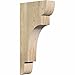 Ekena Millwork COR04X12X24NEB00RDF 4"W x 12"D x 24"H New Brighton Rough Sawn Corbel, Douglas Fir