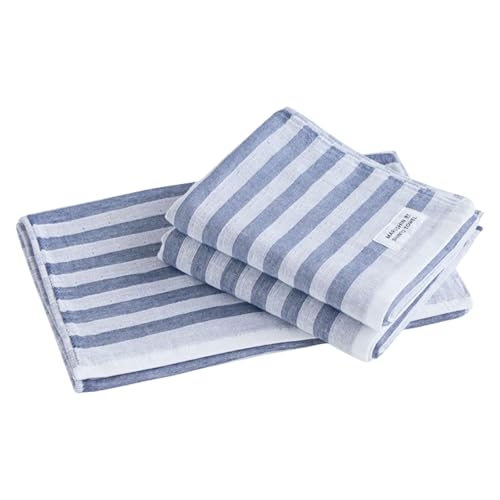 神藤タオル シマ・フェイスタオル 3枚 セット(シングル・シャドウ)綿100% ガーゼ パイル 泉州タオル