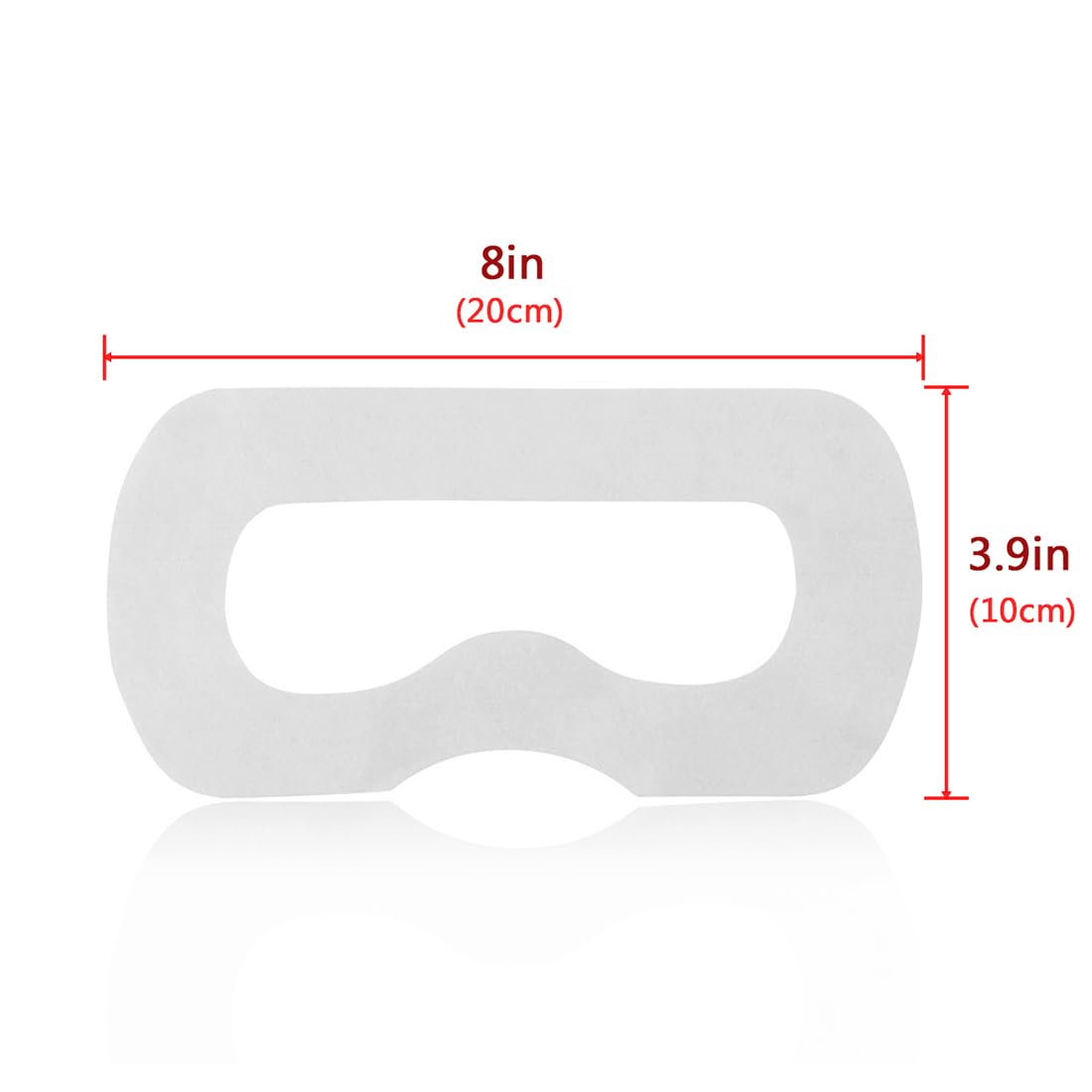 Geekria 100 pezzi di coperture facciali usa e getta e Magic Stick compatibili con HTC Vive, tessuti non tessuti morbidi e traspiranti per visore VR