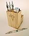 Deluxe Hardness Pick Set and Mineral Identification Kit, in Wooden Case
