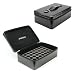 BellaSentials Essential Oils Case, Protect Your Expensive Oils! Dense, Drop-Resistant Foam Insert & Hard Cover, Holds 40 15ml Aromatherapy Bottles Perfect for Travel Or Storage - Black