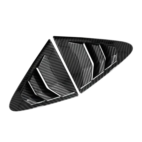 Aileron de voiture Toyota Corolla Altis 2019-2022 persienne fenêtre côté arrière carbone