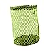 misppro Nylon Mesh Golf Ball Pouch Holder Stuff Sack for Gym Shower with Cord Lock Closure Wear Resistant Multifunctional Accessory- Green Large