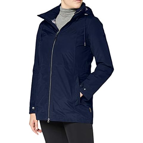 Jack Wolfskin Damen WILDWOOD JACKET W wasserdichte Winterjacke, midnight blue, M Cover