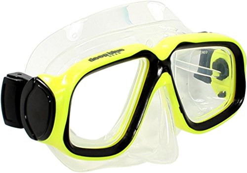 Deep Blue Gear – Maui Jr. Kids Diving and Snorkeling Mask, Yellow