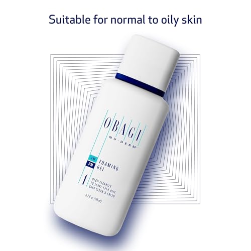 Obagi Nu-Derm Foaming Gel for Face – Hydrating Cleanser With Aloe Vera – Deep-Cleansing Foaming Facial Cleanser – For Normal to Oily Skin Types - Image 5