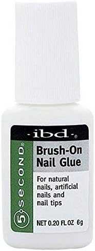 Ibd 5 Second Brush On Nail Glue 54006 / Treatments by IBD