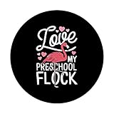 Zoom IMG-2 love my preschool flock fenicottero Zoom IMG-2 love my preschool flock fenicottero