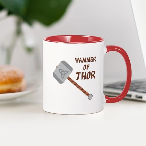 Taza de cerámica 11 oz CafePress Hammer Of Thor miniatura 4