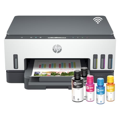 HP Impresora Multifuncional Smart Tank 720, Tinta Continua, Color, Wi-Fi, Dúplex (Doble Cara) Automático, Impresión, Copiado, Escaneo, Garantía 2 años* (6UU46A)