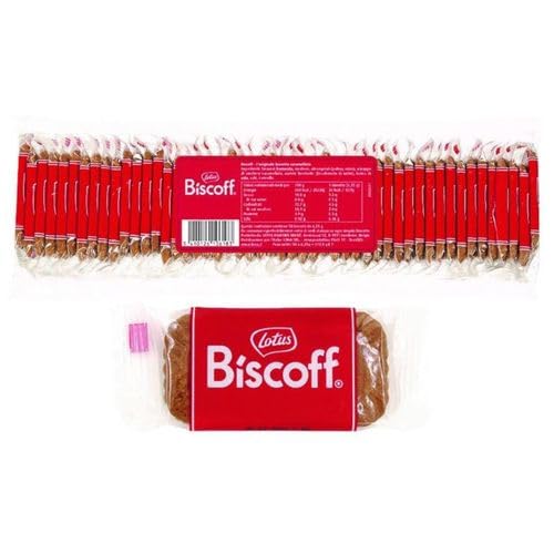 Biscotti Lotus Originali, Confezione da 300 Pezzi Incartati Singolarmente, Formato Scorta per Bar e Ristorazione