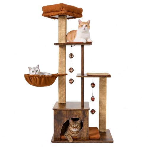 FUKUMARU 4-in-1 Modern Cat Tree