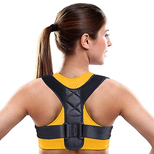 Vive Posture Corrector for Women & Men – Maximum Result Back Posture Brace for Effective & Comfortable Posture Correction Under Clothes ! (M-XL)