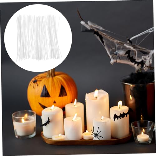 100 Mechas de Algodón para Velas DIY con Recubrimiento de Cera miniatura 4