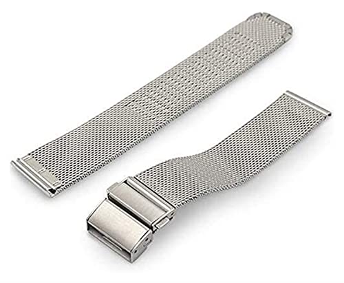 Watch stracles acier inoxydable argent 20mm pour remplacer votre bracelet - 7