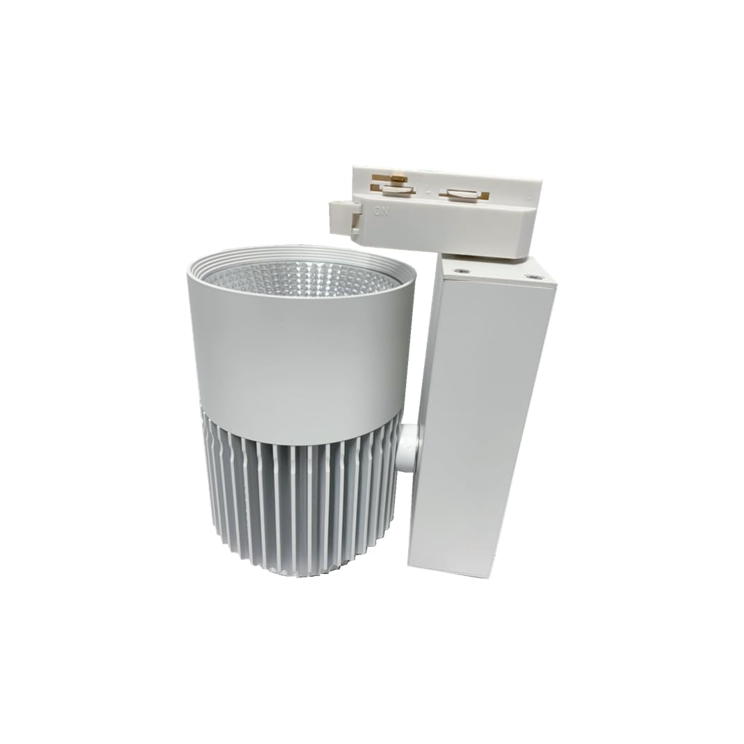 ONSSI Foco de Carril LED 30W G8002 Monofásico (PACK10) Blanco Neutro Alta Luminosidad Foco Led de Techo, Iluminación Comercial