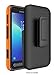 Wireless PROTECH Case with Clip Compatible with Samsung Galaxy XCover FieldPro Phone Model SM-G889 Heavy Duty Rotating Belt Clip Holster and Durable Slim Protective Case Combo with Kickstand (Orange)