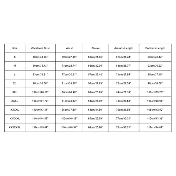 Traje Hombre Slim 3 Piezas Traje Business Wedding Party Chaleco & Pantalones Abrigo Chaqueta Polar Hombre Montant