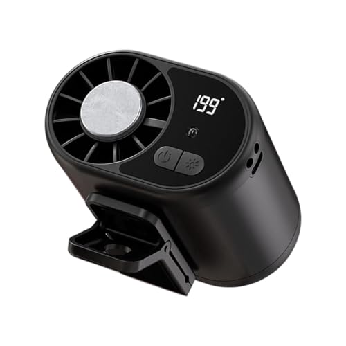 Ventilador de mano con 199 velocidades y pantalla LED de control 2