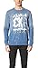 Calvin Klein Jeans Men's Watermark Crewneck Terry Sweatshirt