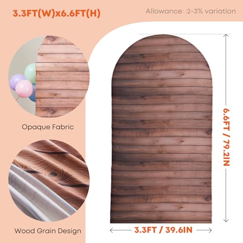 Funda para Arco de Madera 6.6ft Spandex Sin Arrugas miniatura 4