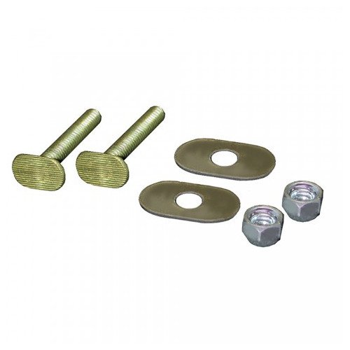 1/4 inch 3 1/2 inch Closet Bolts with Oval Washer (bo of 50 pairs)
