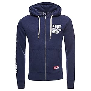 Superdry T&F ZIPHOOD heren Sweatshirt met capuchon