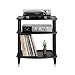 Pangea Audio Vulcan TT Turntable Stand with Vinyl Record Storage - Black