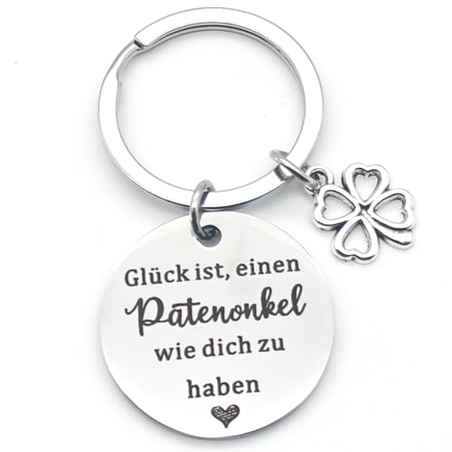 Zynara Gl&uuml;cksbringer Schl&uuml;sselanh&auml;nger Patenonkel Geschenk